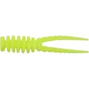Crappie Magnet Hammer Grub Chartreuse Glow - Crappie Magnet
