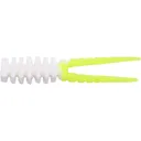 Crappie Magnet Hammer Grub White/Chartreuse - Crappie Magnet