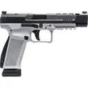 Canik METE SFx 9mm Luger Pistol 5.2" Barrel 20+1 Round Black Slide White Grip White Frame - Canik