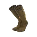 Muddy Outdoors Men's Nucleus Heated Socks Brown Clay Large/XL - Gsm