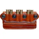 Galco Pick Six Belt Ammo Carrier 6-Round 44 Remington Magnum Leather Tan - Galco
