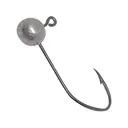 BoneHead Tackle Non-Collared 1/8oz Round Ball Jighead Lead - Bonehead Tackle