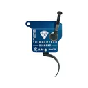 TriggerTech Rough Diamond Curved Trigger Remington 700 Left Hand No Bolt Release - TriggerTech