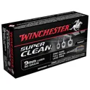 Winchester Super Clean NT 9mm Luger Ammo 95 Grain Winchester Super Clean Full Metal Jacket Lead Free Case of 500 (10 Boxes of 50) - Winchester