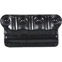 Galco Pick Six Belt Ammo Carrier 6-Round 357 Magnum Leather Black - Galco
