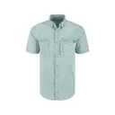 Drake Men's Cinco Ranch Acid Wash Shirt Dusty Blue Large - Drake