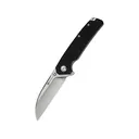 Sencut Awassi Pocket Knife 3.46" Wharncliffe 9Cr18MoV Satin Blade G-10 Handle Black - Sencut