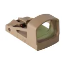 Shield Sights Mini Compact RMSc Reflex Red Dot Sight 4 MOA Dot Glass Lens Flat Dark Earth - Shield Sights