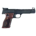 Smith & Wesson Model 41 Optics Ready 22LR Pistol 5.5" Barrel 10+1 Round Blued Slide Wood Grip Blued Frame - Smith and Wesson