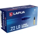 Lapua Long Range 22LR Ammo 40 Grain Round Nose Box of 500 (10 Boxes of 50) - Lapua