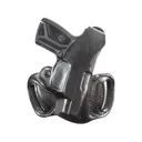 DeSantis Gunhide Thumb Break Mini Slide OWB Holster Right Hand Sig Sauer P365 with Red Dot Leather Black - DeSantis Holsters
