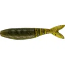 Yamamoto Zako Slim 3.5" Swimbait Green Pumpkin Black Flake - Yamamoto