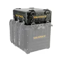 YakAttack ShortStak Upgrade Kit for BlackPak Pro Kayak Fishing Crate 13"x13" Black - Yakattack