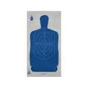 NRA Official Blue Silhouette Target B-29 50' Paper 100PK - Nra