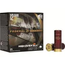 Federal Premium High Over All 12 Gauge Ammo 2-3/4" #8 Lead Shot 1 oz 1200fps Case of 250 (10 Boxes of 25) - Federal Premium