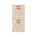 National Target International Bench Rest Shooters Target IBS 300 YD Bench Rest Paper 100PK - National Target