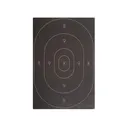 NRA Official Silhouette Target Repair Center B-27C 50-Yard Paper Black 100PK - Nra