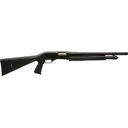 Stevens 320 Security Pump 20 Gauge Shotgun 18.5" Blued Barrel Black Pistol Grip - Stevens