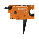 Timney Triggers V2 CZ Scorpion Trigger 3-5.5 lb Straight Black - Timney Triggers