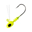 Bobby Garland Brushoff 1/50oz Darter Jighead Mo'Glo Chartreuse - Bobby Garland