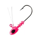 Bobby Garland Brushoff 1/16oz Darter Jighead Mo'Glo Pink - Bobby Garland