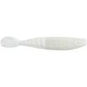 NetBait BaitFuel HexTek Whip Tail Shad 4.25" Swimbait White - Netbait