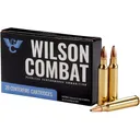 Wilson Combat 223 Remington Ammo 60 Grain Jacketed Soft Point Box of 20 - Wilson Combat