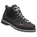 Crispi Boots Men's Monaco Premium 5" Hiking Boots Leather Black/Gray 8.5 D - Crispi Boots