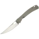 GiantMouse ACE Bleecker Pocket Knife 3.26" Drop Point CPM MagnaCut Satin Blade Titanium Handle Satin - Giantmouse