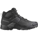Salomon X Ultra 5 Mid GTX Hiking Boots Synthetic Black/Asphalt/Castlerock Men's 8 D - Salomon