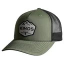 Kings Camo Men's Summit Patch Hat Loden/Black One Size Fits Most - Kings Camo