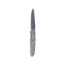 CRKT Facet Pocket Knife 3.5" Drop Point Bohler M390 Satin Blade Titanium Handle Gray - Crkt