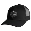 Kings Camo Men's Midnight Patch Hat Black/Black One Size Fits Most - Kings Camo