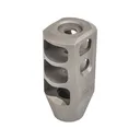 Precision Armament M11 Severe-Duty Muzzle Brake 7.62mm, 308 Caliber 5/8"-24 Thread Stainless - Precision Armament