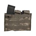 Military Surplus MOLLE II Triple AR-15 Magazine Pouch Nylon Grade 2 ACU Digital Camo - Military Surplus