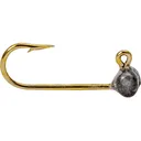 Mr. Crappie Teen-Zee Sausage Head 1/64oz Football Jighead Unpainted - Mr. Crappie