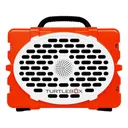 Turtlebox Gen 3 Bluetooth Speaker Orange and White - Turtlebox