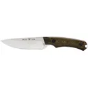 Buck Knives 663 Alpha Guide Pro Fixed Blade Knife 4.375" Drop Point CPM S35VN Satin Blade Richlite Handle Green - Buck Knives