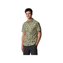 Columbia Men's Wild Cast Camp Shirt Smokey Sage Huntfish Medium - Columbia