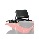 YUTRAX TX218 Universal Adjustable ATV Backrest Black - Yutrax