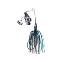 Strike King Tri-Wing Mini Buzz King Buzzbait 1/8oz Black Blue Silver - Strike King