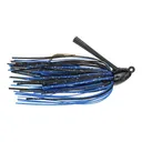 Strike King Bitsy Bug Mini Jig Black Blue 3/16 oz - Strike King