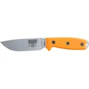 ESEE Knives ESEE-4 Fixed Blade Knife 4.5" Drop Point CPM S35VN Stonewashed Blade G-10 Handle Orange - ESEE Knives