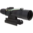 Trijicon Military Overrun ACOG Rifle Scope 3x 30mm Green Illuminated Crosshair 300 BLK Reticle Matte Black TA60 Mount - Trijicon