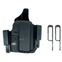 L.A.G. Tactical Defender IWB/OWB Holster Right Hand CZ P10C Kydex Black - LAG Tactical