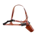 Galco Great Alaskan Chest Holster Right Hand 1911 Government Leather Tan - Galco
