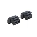 BKL Technologies Tri-Mount Dovetail Riser Mount 1" Matte Black - Bkl Technologies