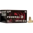 Federal American Eagle 45 ACP Ammo 230 Grain Full Metal Jacket Case of 500 (5 Boxes of 100) - Federal Premium