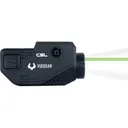 Viridian C5L Slim Weapon Light with Green Laser for Glock 43x,48 MOS Black - Viridian