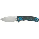 CIVIVI Limited Edition Mini Praxis Pocket Knife 2.98" Drop Point CPM S35VN Satin Blade Fat Carbon Handle Arctic Storm - CIVIVI Knives